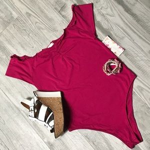 NWT Wild Pea Bodysuit